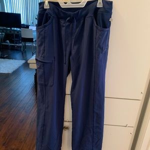Cherokee infinity scrub pant navy blue large